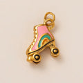 Charms Patin Doré