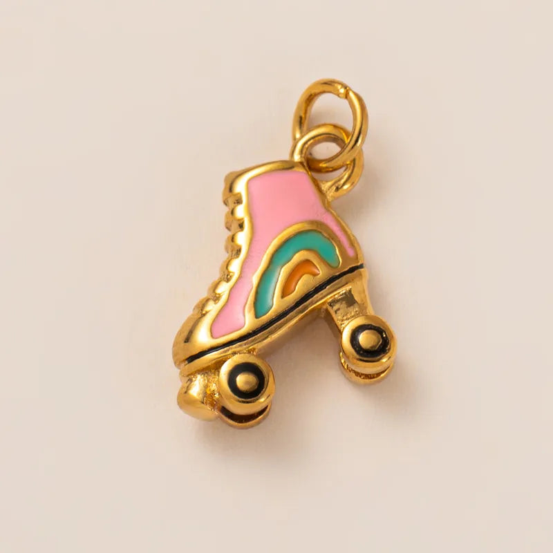 Charms Patin Doré