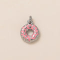 Charms Donuts Argenté