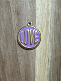 Charms LOVE Violet