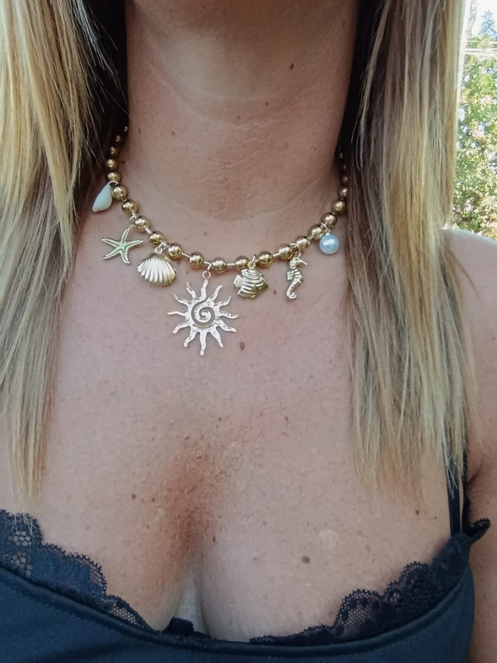 Collier SISI Doré ☀️