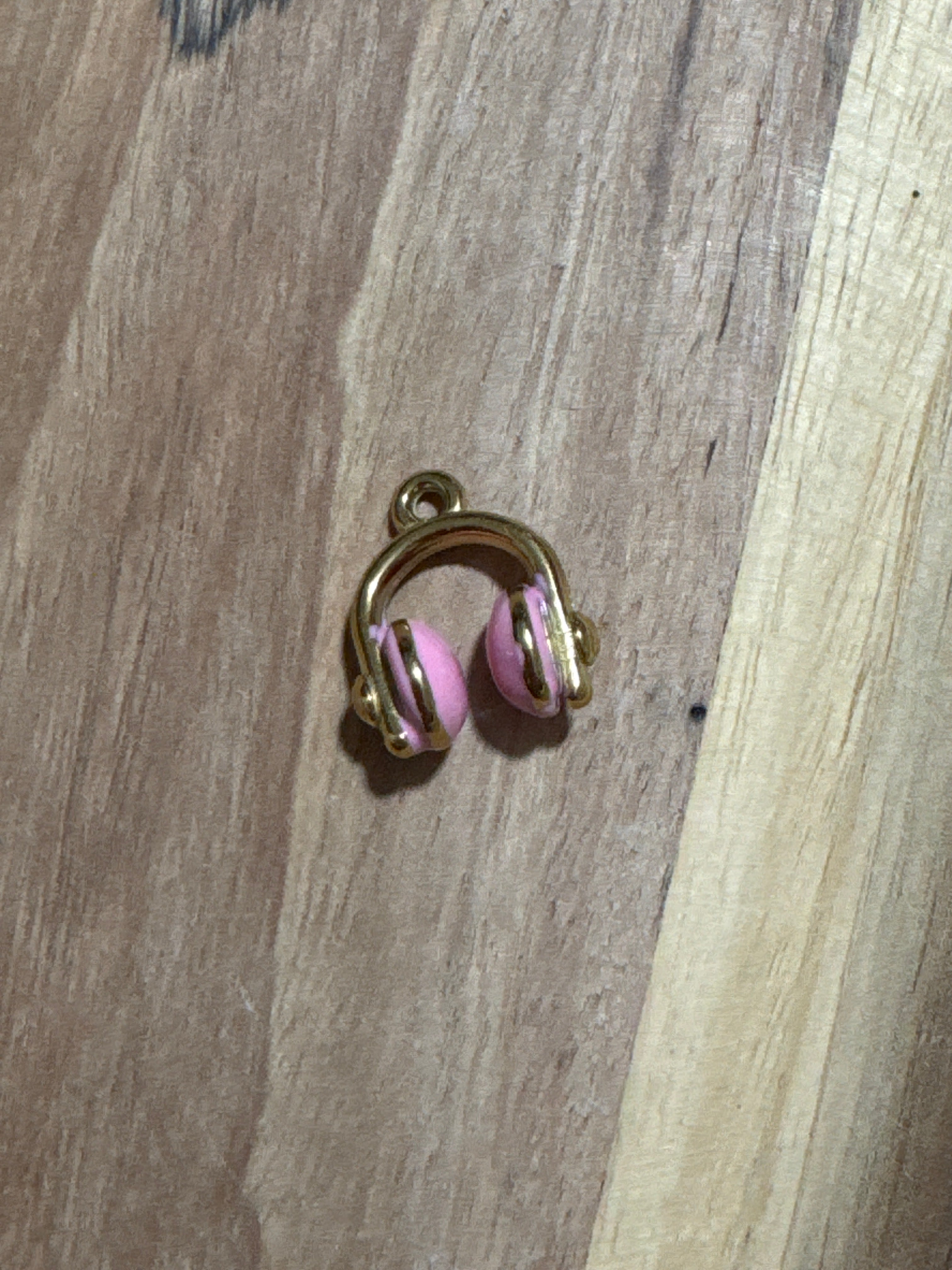 Casque audio rose
