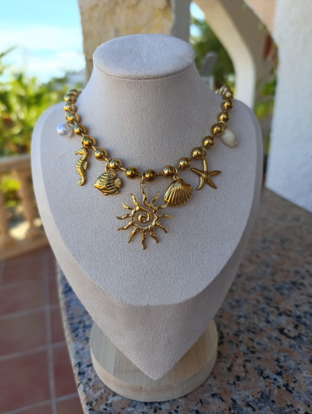 Collier SISI Doré ☀️