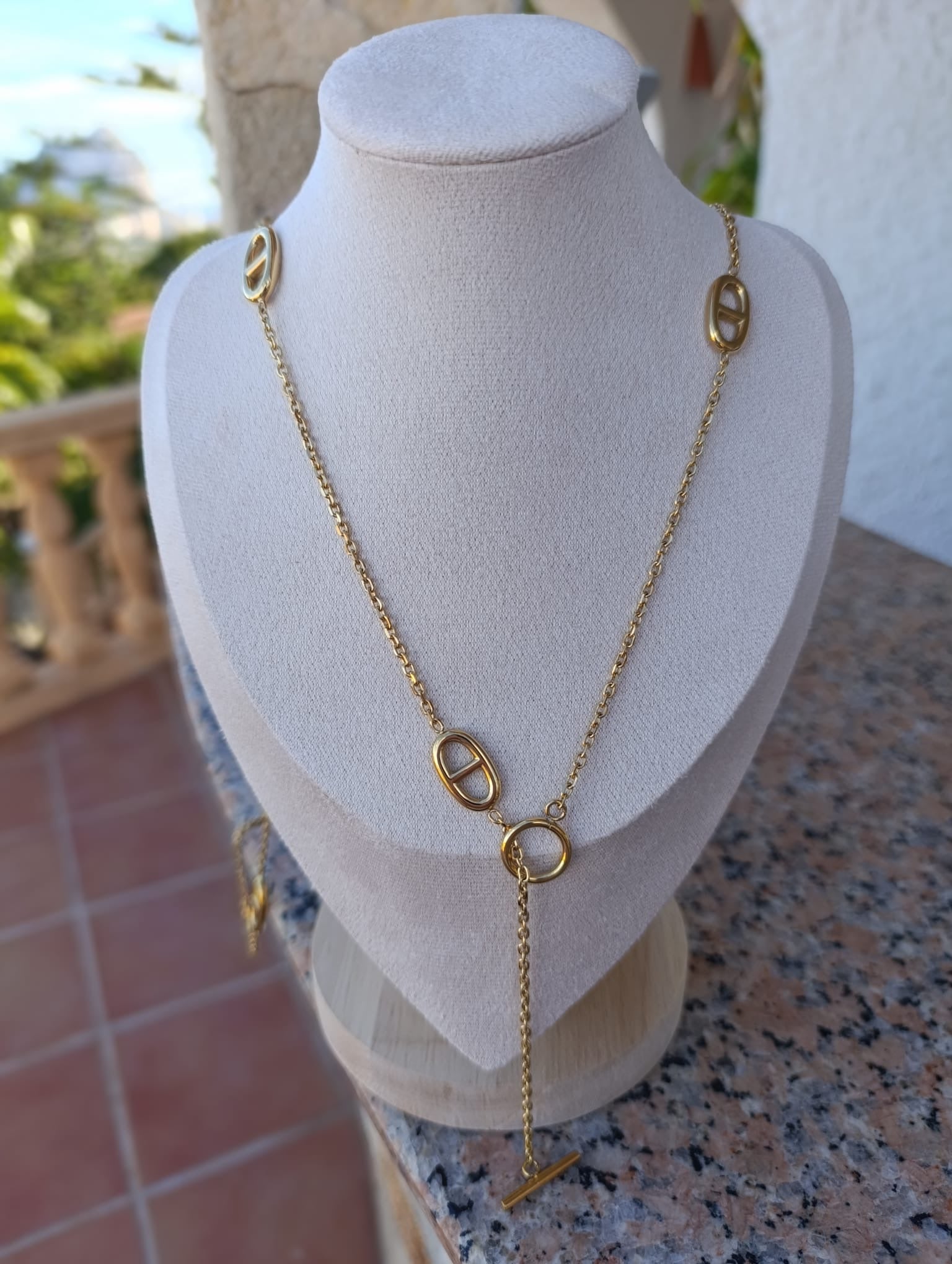 Collier Sautoir SANA Doré