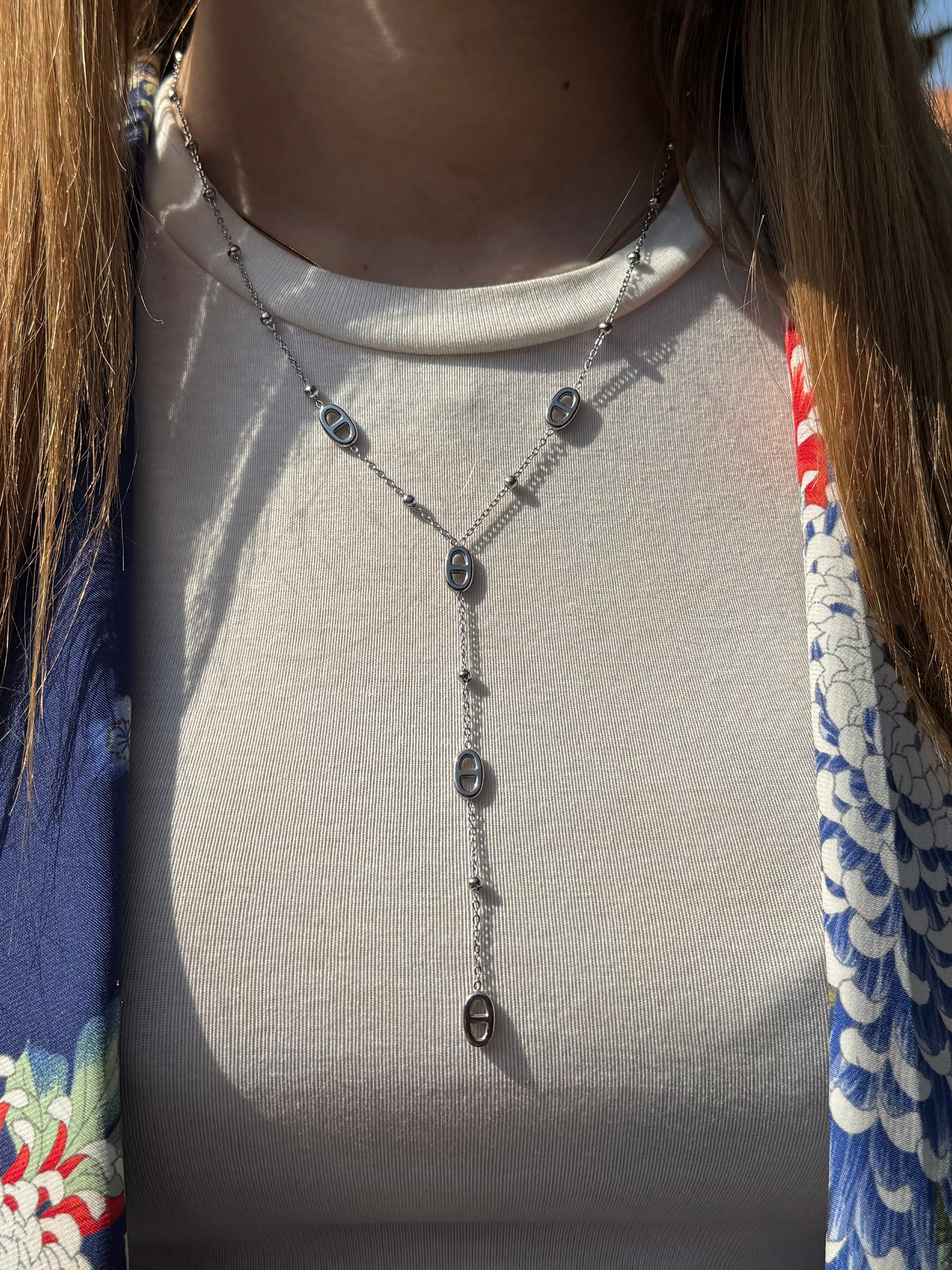 Collier LANA Argent 🍭