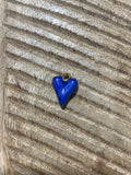 Charms Coeur bleu marine