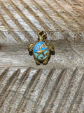 Charms Tortue bleu