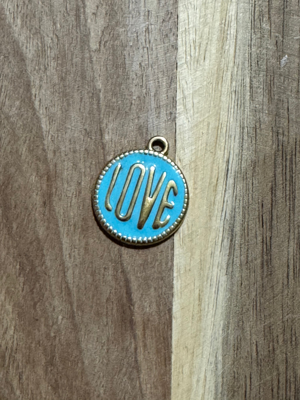 Charms LOVE turquoise