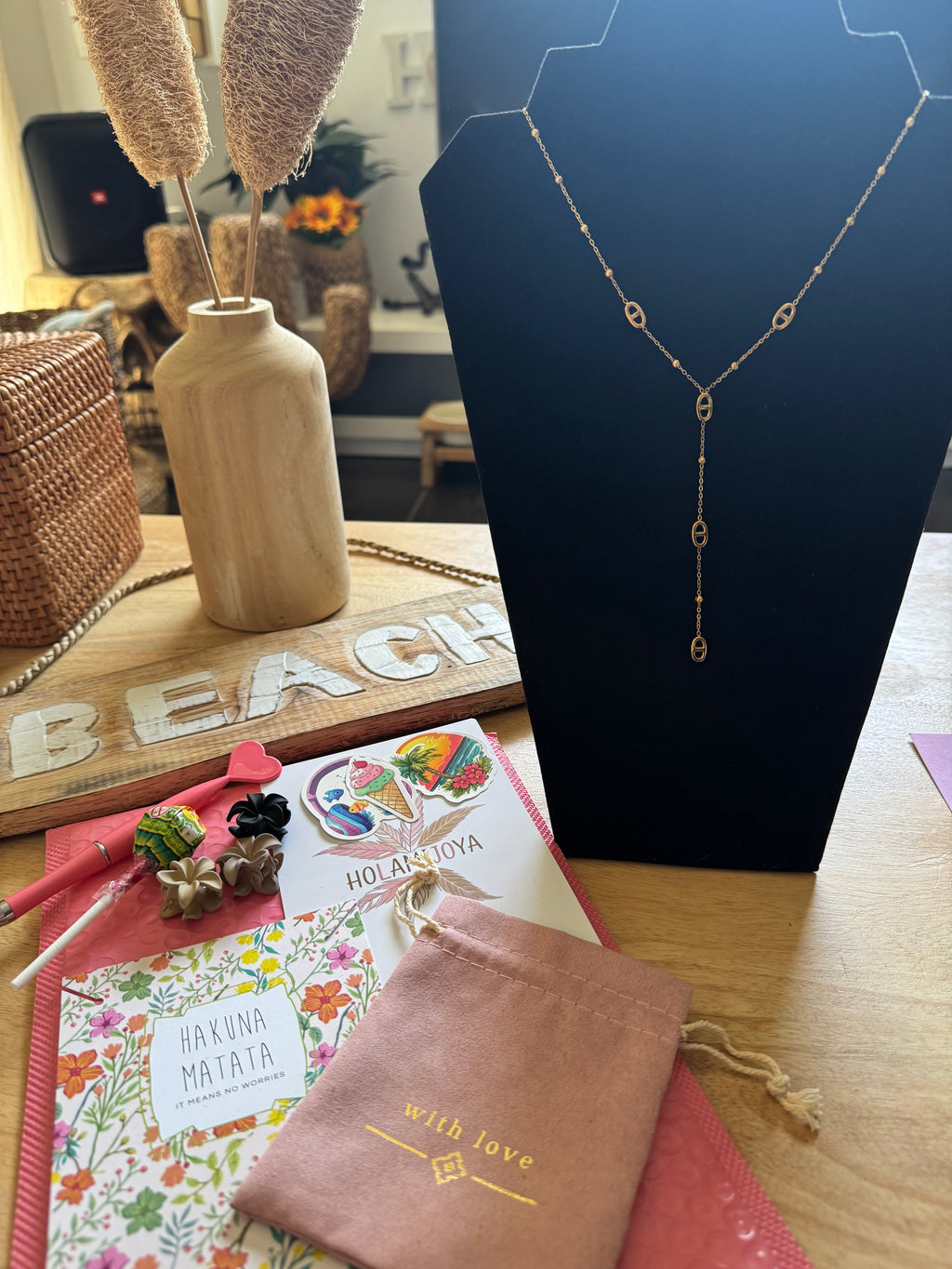 Collier LANA Doré 🍭